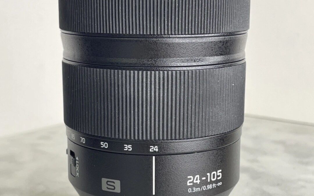 Panasonic LUMIX S 24-105mm F4 Lens, Full Frame L Mount For Panasonic LUMIX