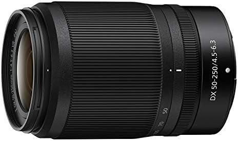Nikon Telephoto Zoom Lens Nikkor Z Dx 50-250Mm F/4.5-6.3 Vr Mount Nzdxvr50-250
