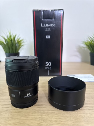 Panasonic LUMIX S-S50 50mm F1.8 L-Mount Mirrorless Camera Interchangeable Lens –