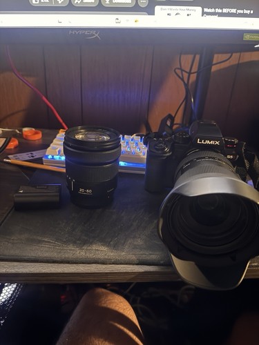Lumix S5II Lens Kit 20-60mm Sigma 24-70 F/2.8 Full Frame For L Mount