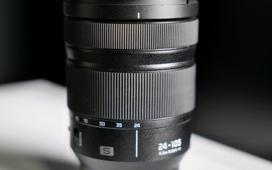 Panasonic LUMIX S 24-105mm F4 Lens, Full Frame L Mount For Panasonic LUMIX