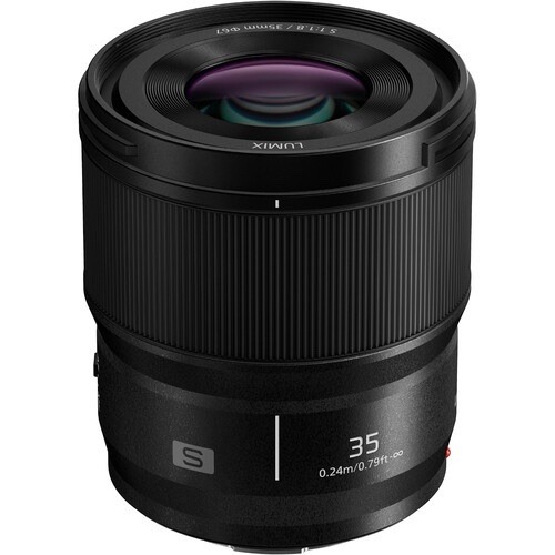 Panasonic Lumix S 35mm f/1.8 Lens for L-Mount Mirrorless Full Frame Cameras