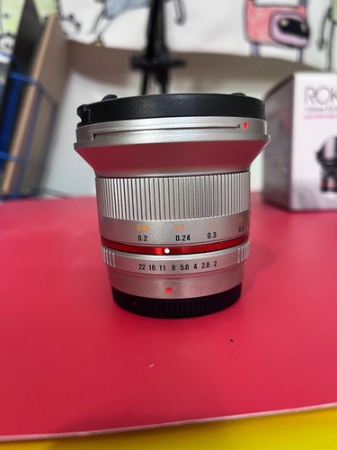 Rokinon 12mm F2.0 High Speed Wide Angle Lens (Micro 4/3 Silver)