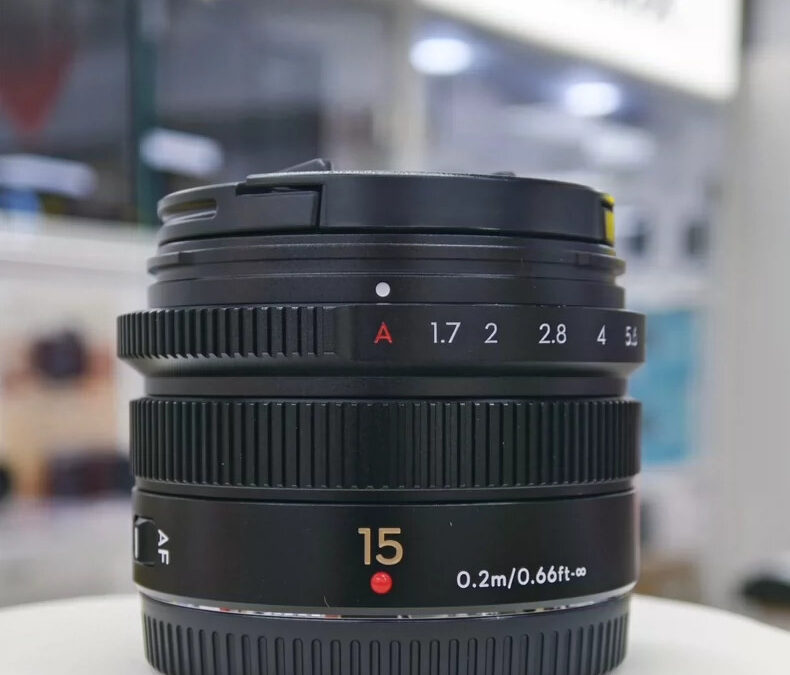 Panasonic Leica DJI 15mm f/1.7 Lens for 3/4 Micro Four Thirds Mount Cameras