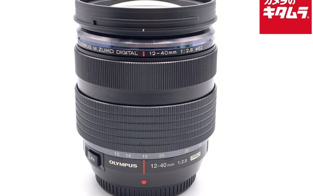 OLYMPUS M.ZUIKO DIGITAL ED 12-40mm F2.8 PRO BLACK for M4/3 -Near Mint- `4039
