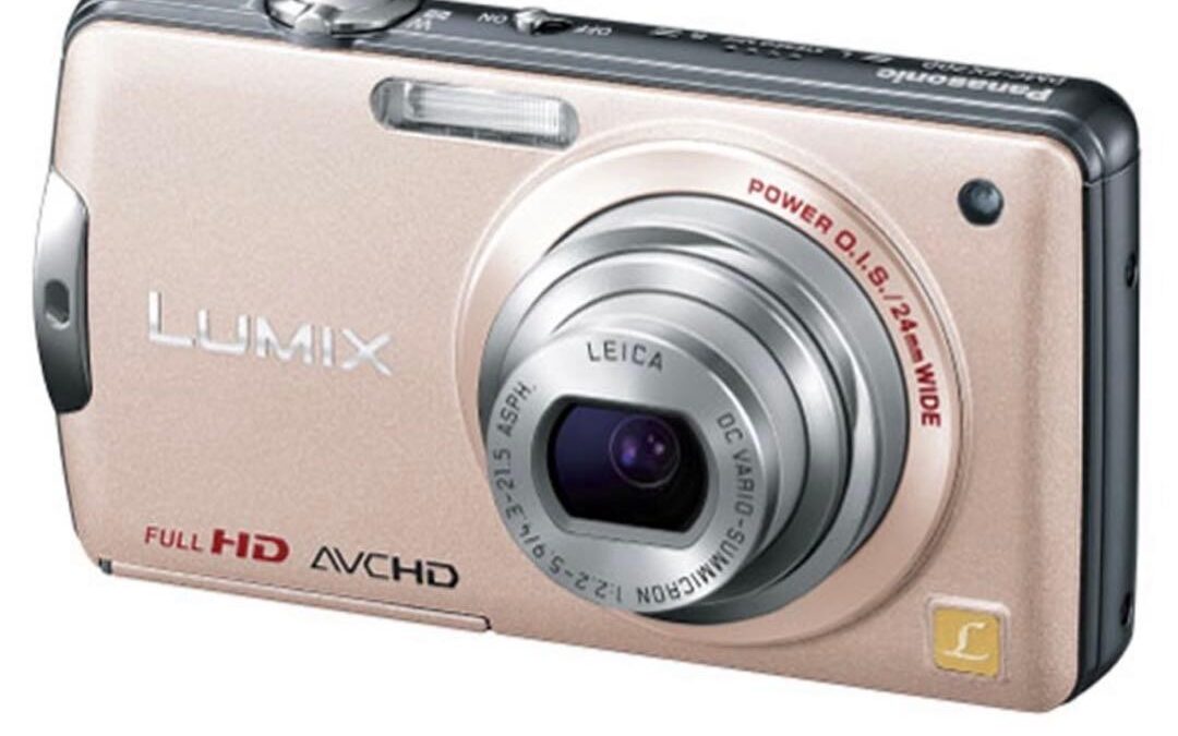 Panasonic LUMIX DMC-FX700-N Compact Digital Camera Pink Gold Tested
