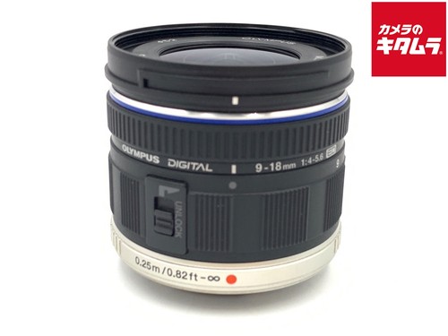 OLYMPUS M.ZUIKO DIGITAL ED 9-18mm F4.0-5.6 for M4/3 mount -Near Mint- `8716