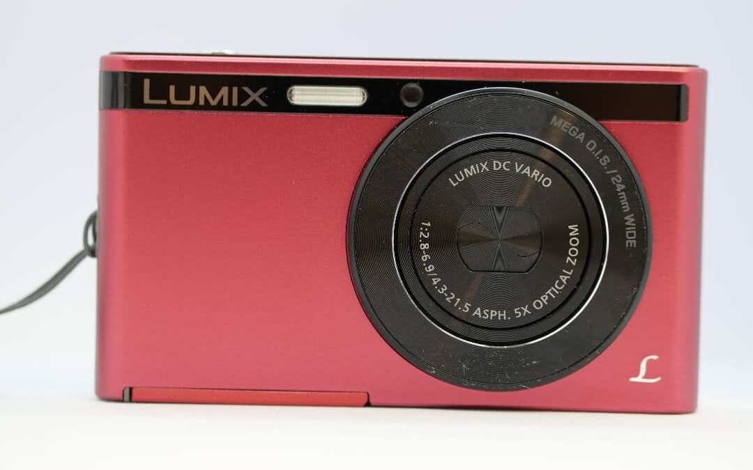 Panasonic LUMIX DMC-X51 Red Compact Digital Camera 16.1MP Tested