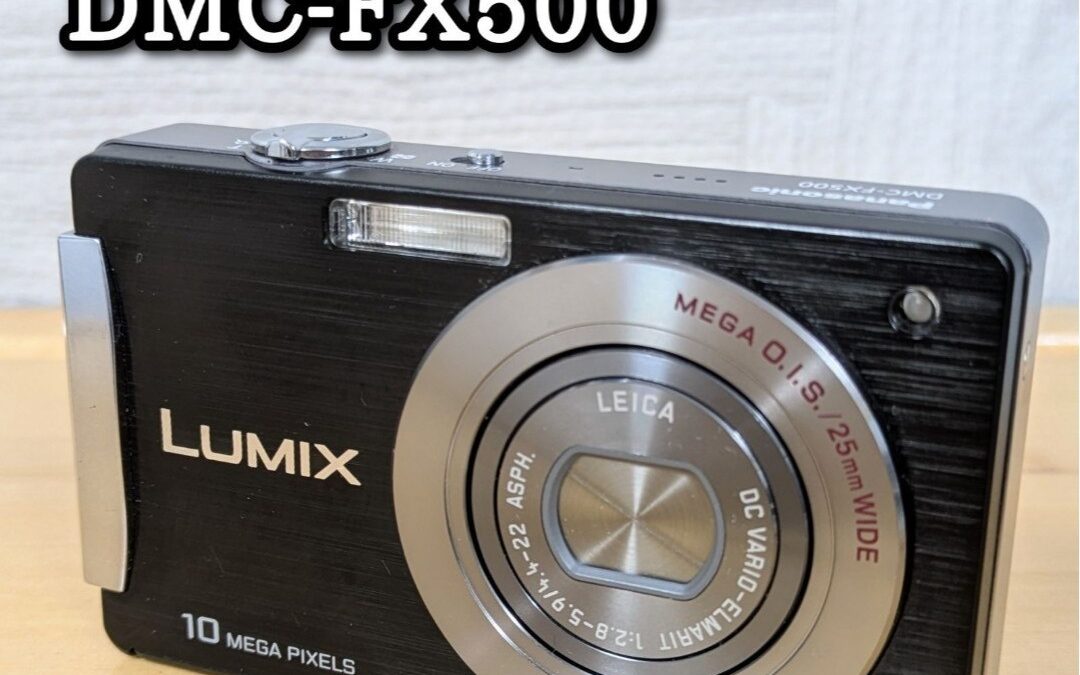 Panasonic DMC-FX500 compact digital camera Japan