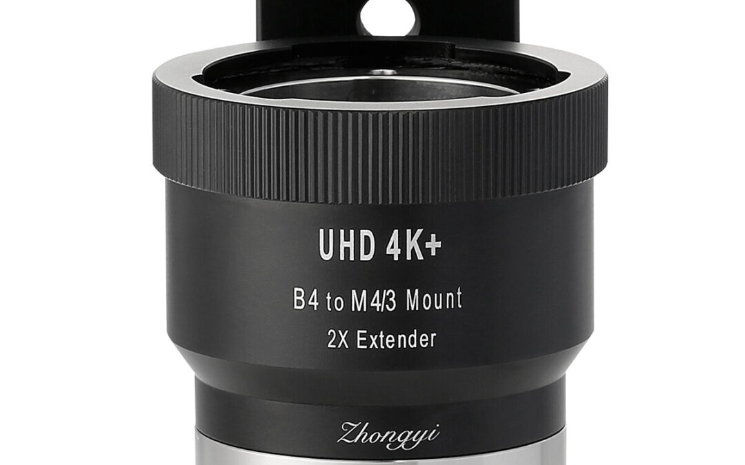 Zhongyi Lens Adapter B4 2/3″  lens to Micro 4/3 m4/3 Panasonic GH3 GH4 GH5 BMPCC