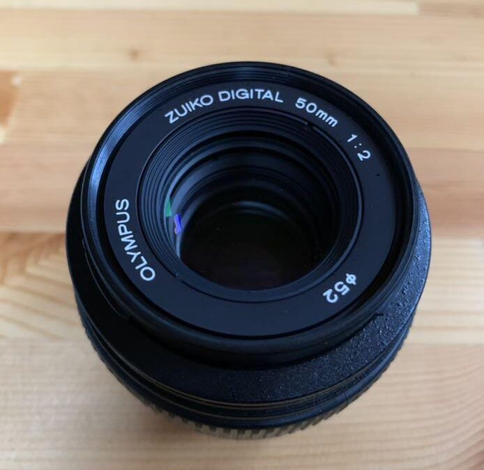 OLYMPUS ZUIKO DIGITAL ED 50mm F2.0 Macro Lens For Four Thirds Mount 4/3 AF MF