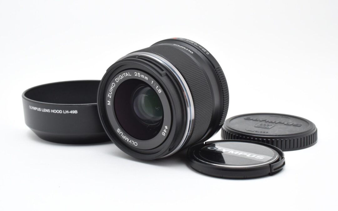 OLYMPUS M.Zuiko Digital 25mm F1.8 Black For Micro Four Thirds [Exc+++] #A