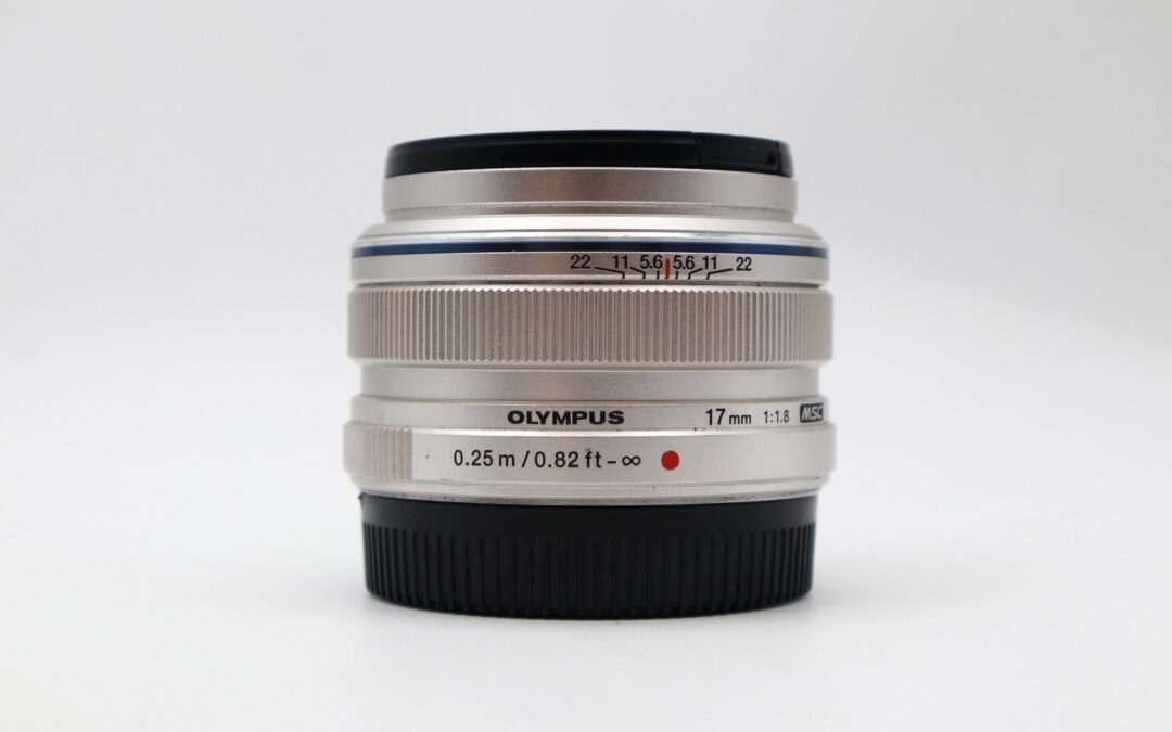 OLYMPUS M.ZUIKO DIGITAL 17mm F1.8 SILVER for M4/3 mount