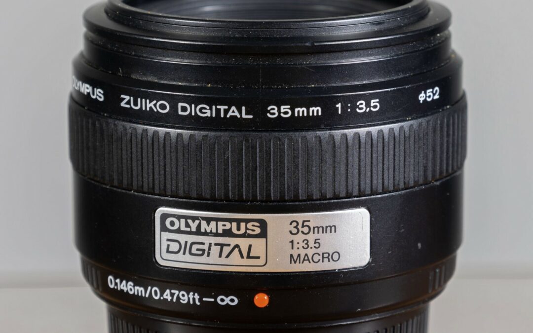 Exc+ Olympus ZUIKO DIGITAL 35mm F/3.5 Macro Lens For 4/3