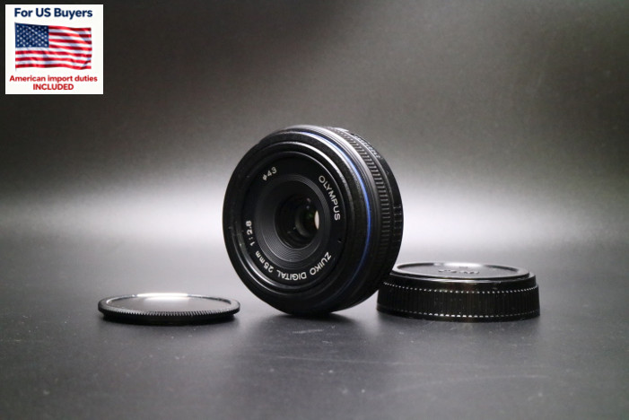 🎬 [MINT] Olympus Zuiko Digital 25mm F2.8 Pancake Lens Four Thirds From JAPAN