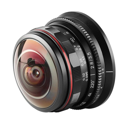 MK-3.5mm F2.8 Ultra Wide Angle Fisheye Lens for Olympus Panasonic Lumix MFT M…