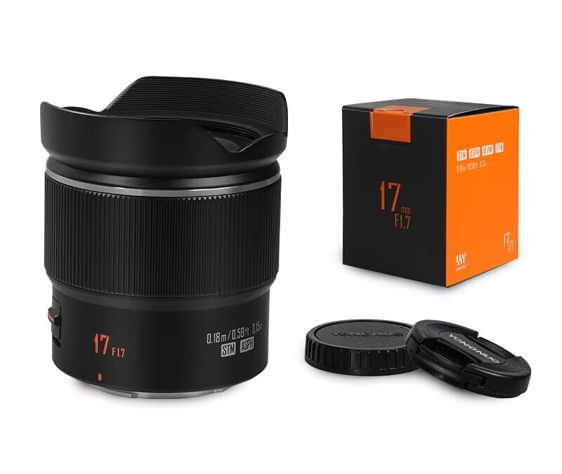 YONGNUO YN17mm F1.7 Auto Focus Lens For Olympus Panasonic M4/3 M43 Mount Cameras