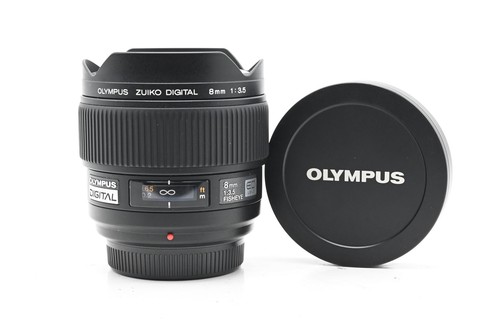Olympus Digital 8mm f3.5 Fisheye Zuiko ED Lens Original 4/3 #565