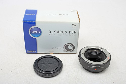 Olympus MMF-3 Four Thirds to MFT 4/3rd Micro Four Thirds Lens Mount Adapter+MINT