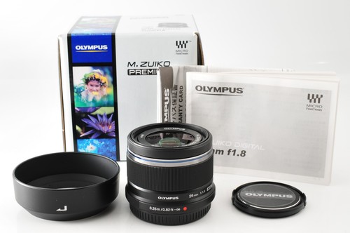Olympus M.ZUIKO DIGITAL 25mm F/1.8 Lens for Micro Four Thirds [MINT+] #1265