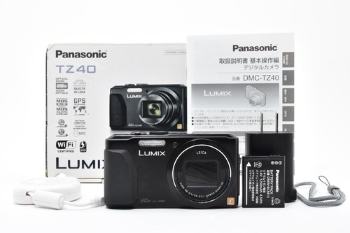 Panasonic LUMIX DMC-TZ40 Black Compact Digital Camera 20x Zoom Japan [N Mint-]