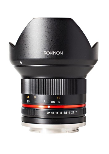 Rokinon 12mm F2.0 High Speed Prime Wide Angle Lens for Micro Four Thirds