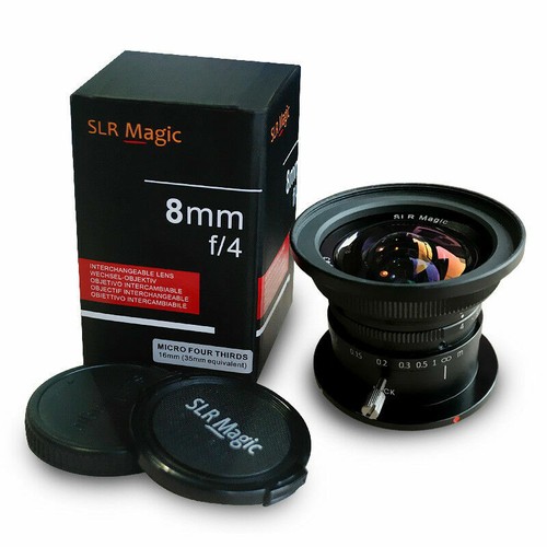 SLR Magic 8mm f/4.0 Lens for Micro Four Thirds M4/3 Cameras Panasonic Olympus