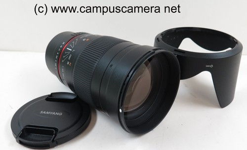 Samyang 135mm f/2.0 ED UMC High Speed MF Lens for Micro Four Thirds Mount 4/3rds