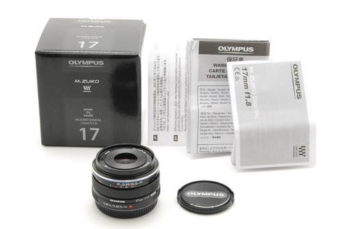 [Unused] OLYMPUS M.ZUIKO DIGITAL 17mm F1.8 M4/3 mount From JAPAN