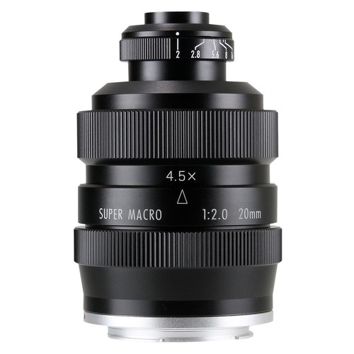 Zhongyi Mitakon 20mm f/2 4.5X Super Macro Lens for Mirrorless micro 4/3 GH4