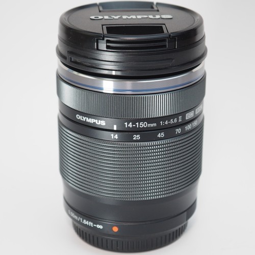 AS IS For Parts Only Olympus 14-150mm f4-5.6 II Lens Micro 4/3 angled mount READ