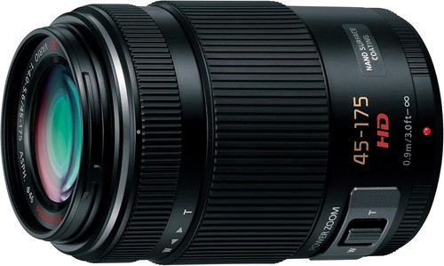 Panasonic Lumix G X Vario PZ 45-175mm f/4.0-5.6 ASPH. POWER O.I.S. Lens Black
