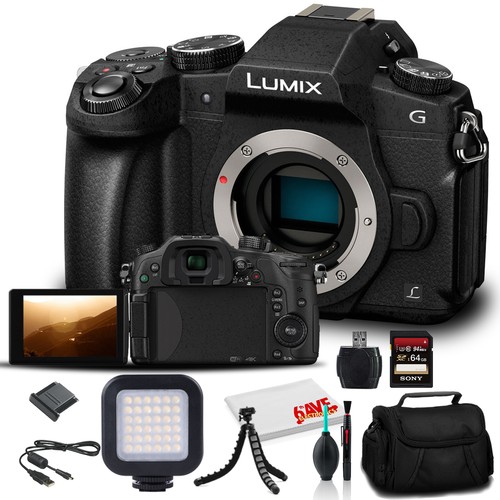 Panasonic Lumix DMC-G85 Mirrorless Digital Camera Body Only (Kit Box) (DMC-G85MK