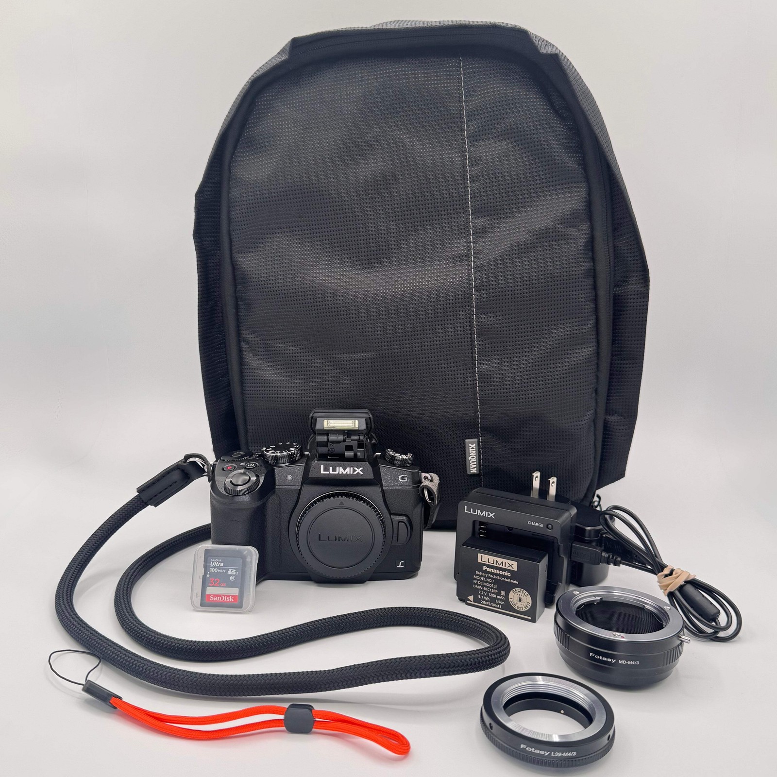 Panasonic DMC-G85 16.0MP 4K Digital Camera Body Only With Accessories