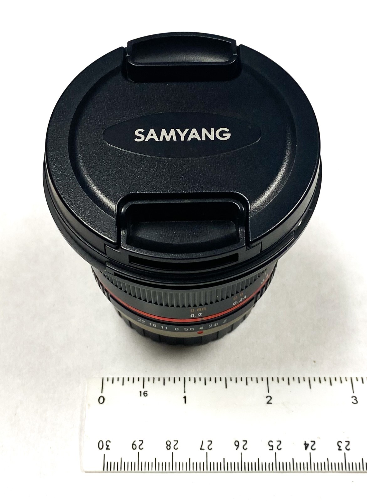 Samyang 12mm F2.0 NCS CS Micro 4/3 Ultra Wide Angle Manual Focus Lens CLEAN!