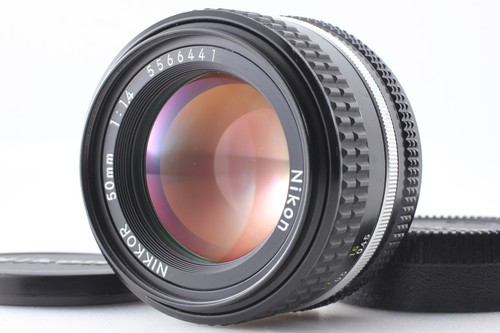 [Near MINT w/Caps] Nikon Ai-s AIS NIKKOR 50mm f/1.4 MF Standard Lens From JAPAN