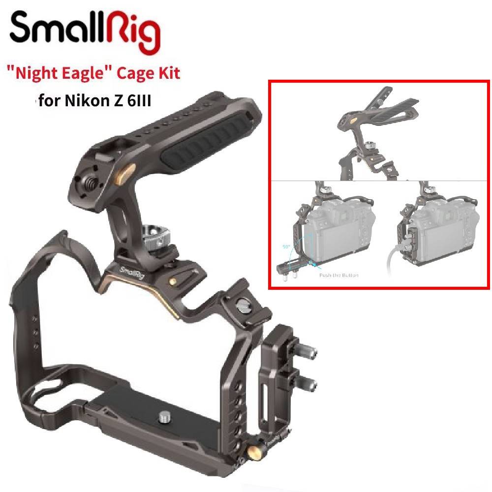 SmallRig “Night Eagle” Z6 III Handheld Cage Kit for Nikon Z 6III for Arca-Swiss