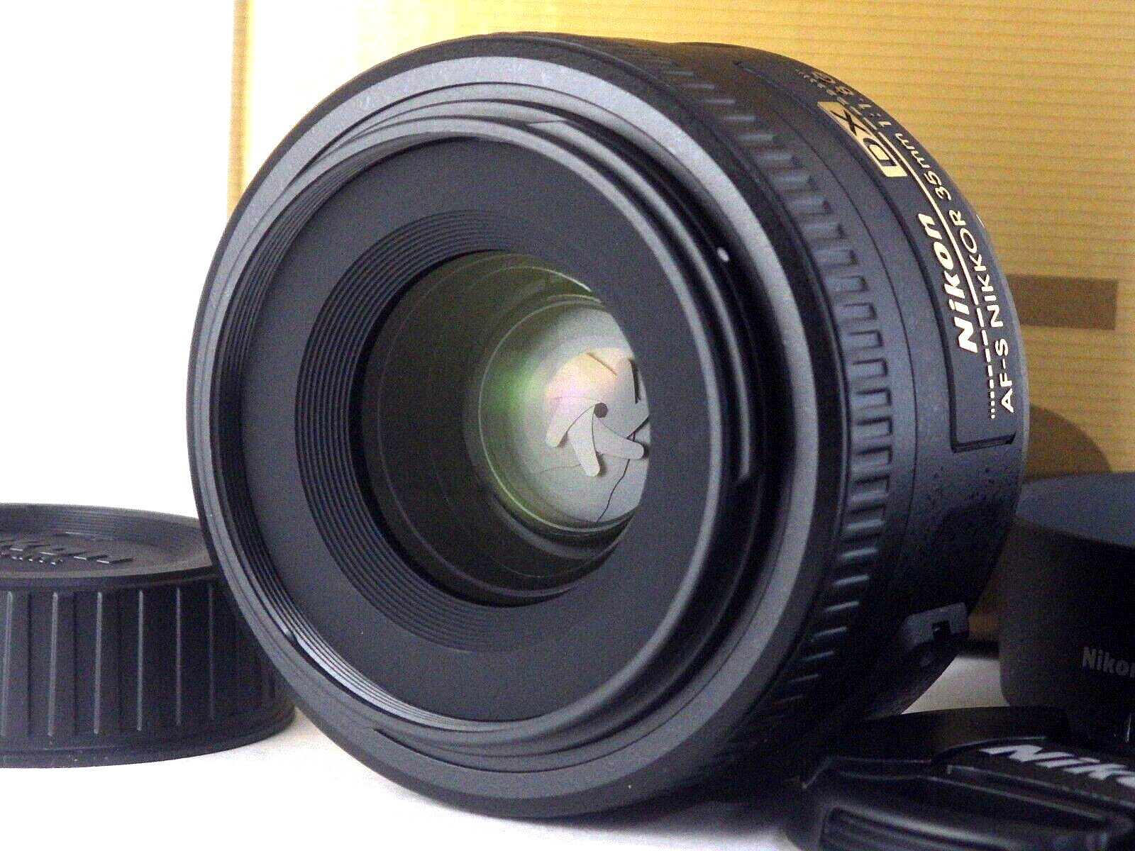 Nikon AF-S DX NIKKOR 35mm f/1.8 G Lens from Japan SLR Camera Wide [MINT in Box]