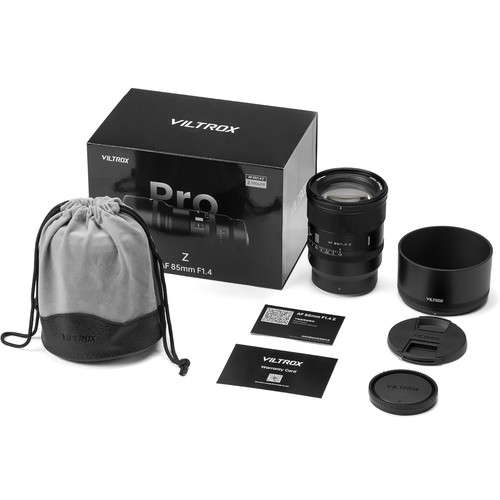 VILTROX AF 85mm F1.4 Pro Auto Focus Full Frame Portrait Lens for Nikon Z Z5 ZFC