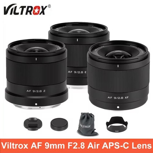 Viltrox 9mm F2.8 Air Auto Focus APS-C Prime Lens for Sony E Nikon Z Fuji X Mount