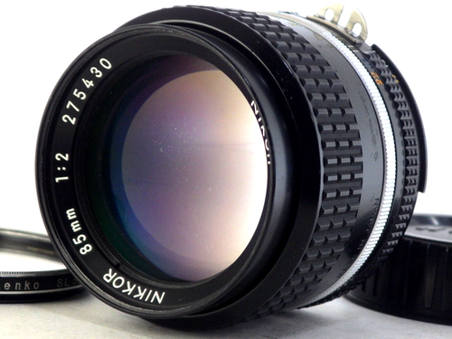Nikon Ai-s Nikkor 85mm f/2 Telephoto Prime MF Lens Ais SLR Classic Camera Japan!