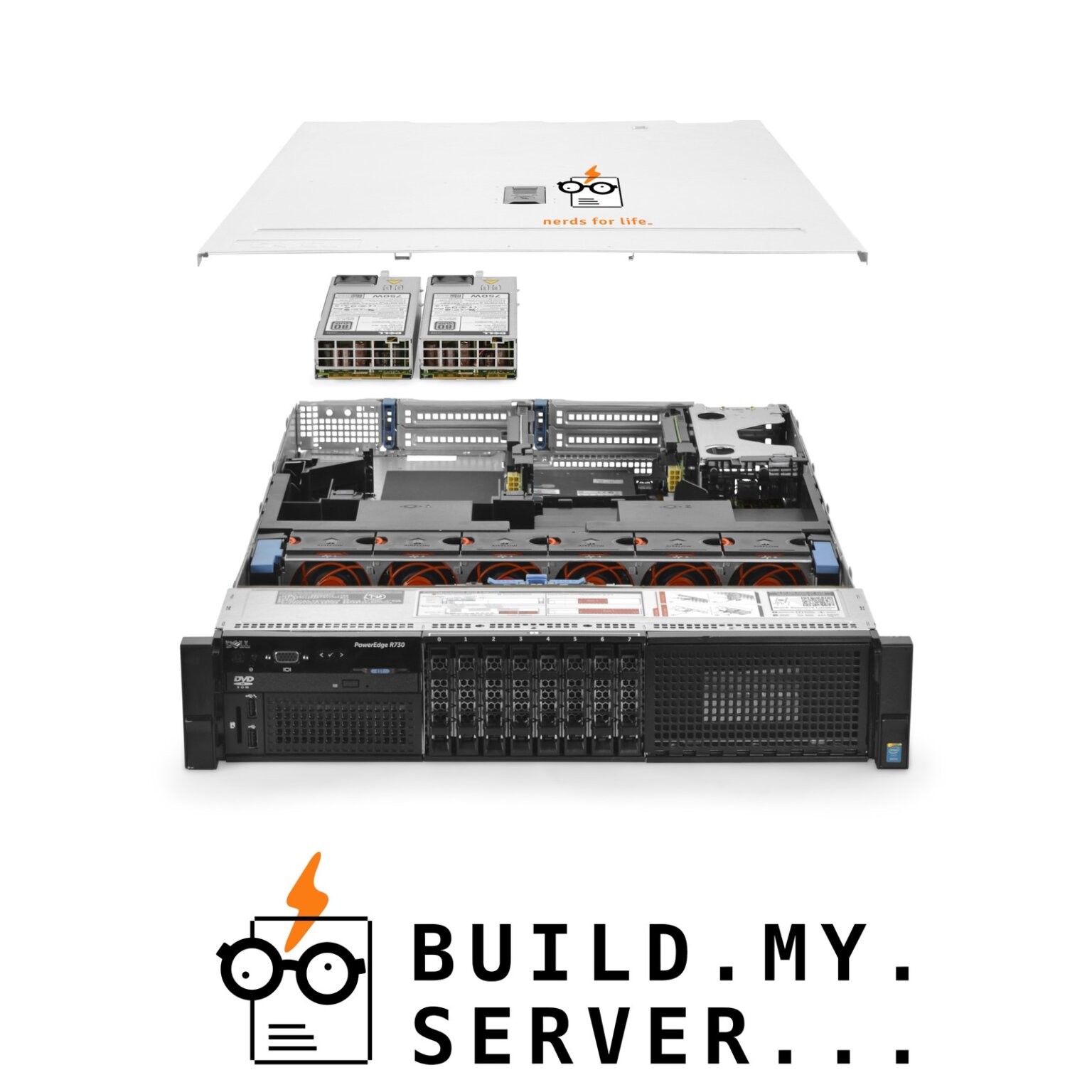 Dell PowerEdge R730 8 Bay SFF Server 2.40Ghz 20 Core 64GB RAM