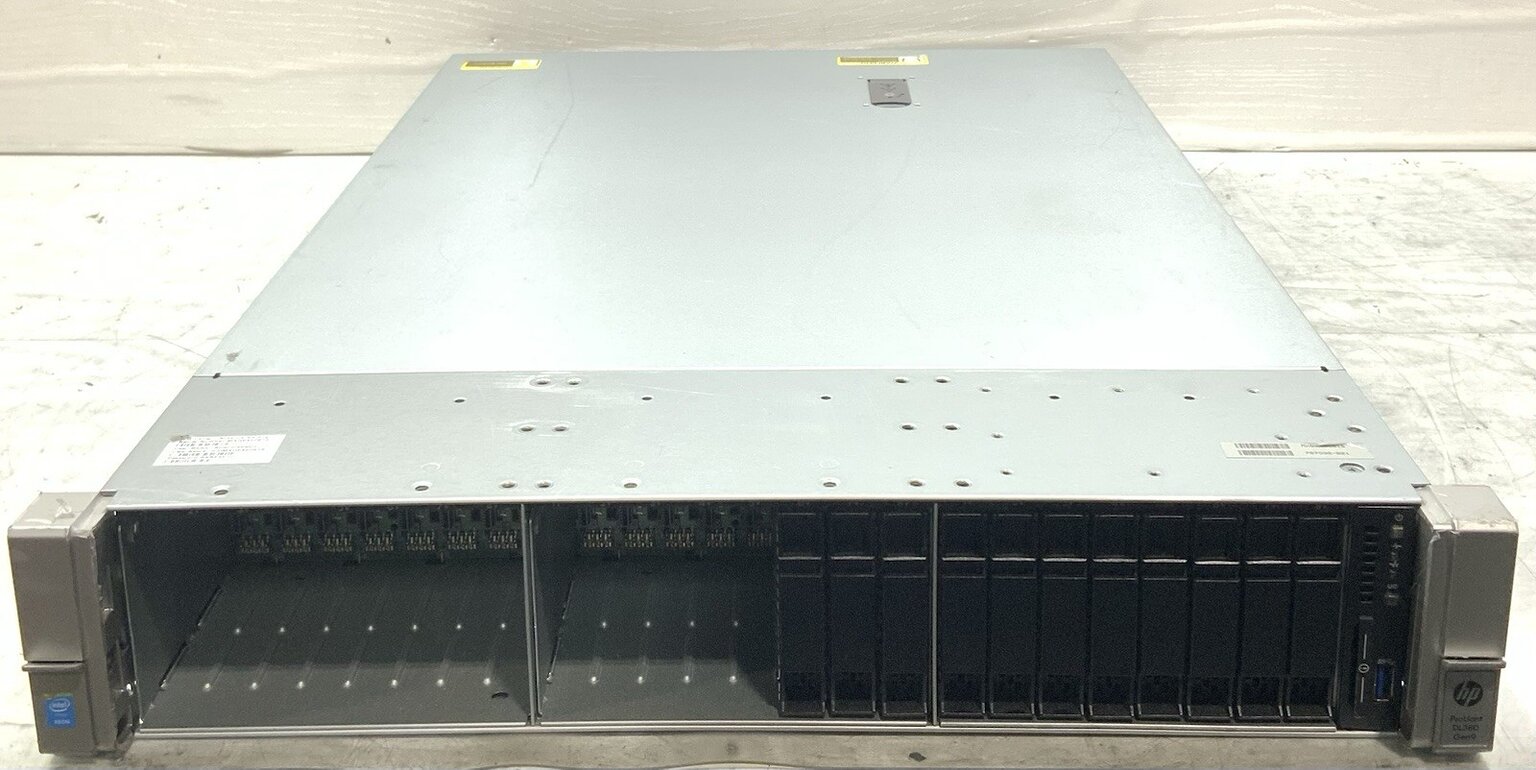 HP ProLiant DL380 G9 Server 2x E5 2667 v3 3.20Ghz P440ar