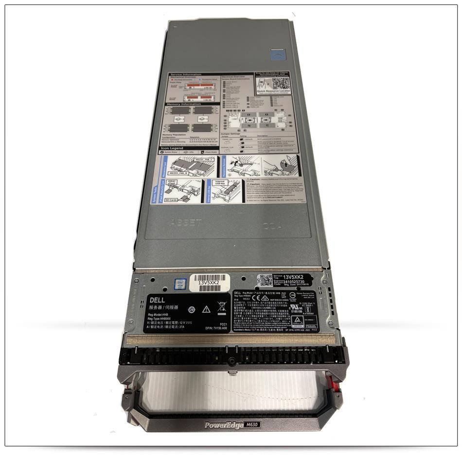 DELL PowerEdge M630 HHB005 Blade Server, 2x E5 2699AV4 CPU 2.4Ghz,