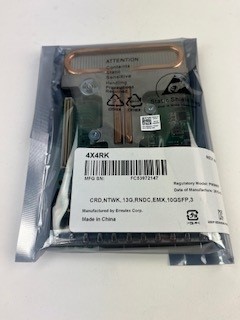 Dell 04X4RK Emulex OneConnect OCM14104B 4x10Gb SFP+ rNDC 4X4RK