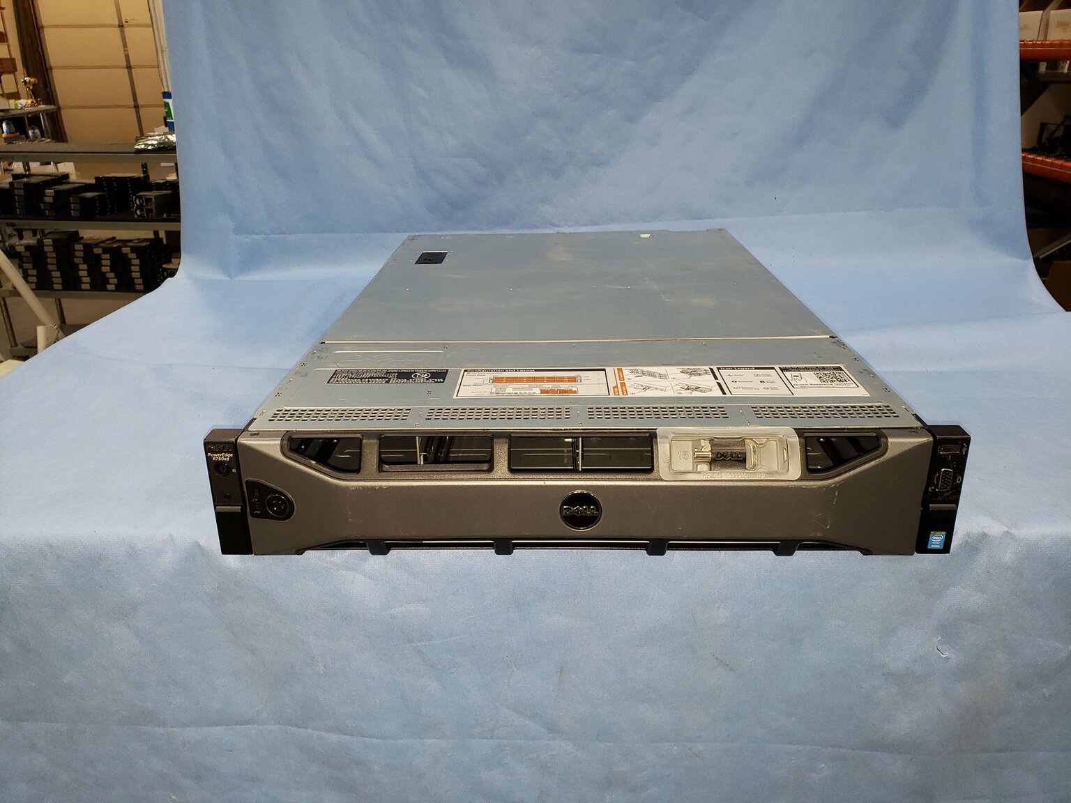 Dell PowerEdge R730XD CTO 24 Bay 2.5” Server 2x Heatsink