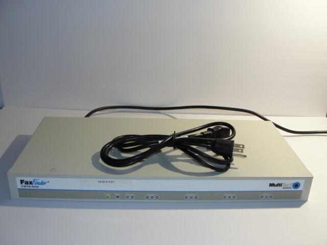 Multitech Systems FaxFinder v.34 Fax Server 4 Port FF420 With Power cord