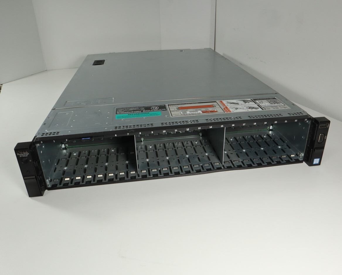 Dell PowerEdge R730xd 2U Server 24SFF H730 NO CPU/RAM