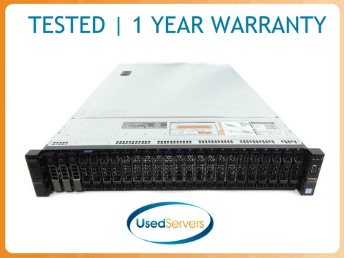 R730XD 26SFF 2x E5 2640v4 2.4GHZ=20Cores NO RAM 3x HD TRAY
