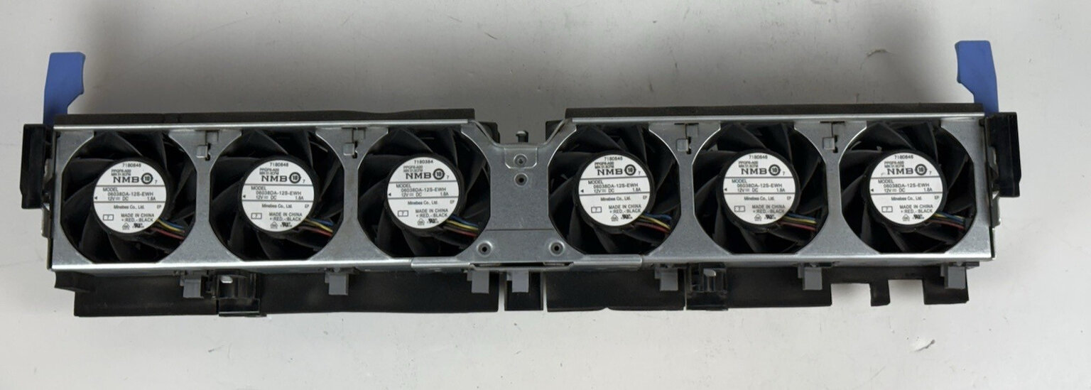 Dell PowerEdge R740 Fan Bay Rack + (6) NMB Cooling